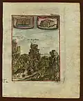 نشره رسام الخرائط الفرنسي آلان مانسون ماليت، 1719