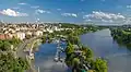 نهر فلتافا من قلعة فيشهراد