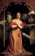 بيرتالدا، هُوجمت من قبل الأشباح عام( 1830)، وهو موضوع مأخوذ من روايه (novella Undine ) عام 1811 بواسطة Friedrich de la Motte Fouqué