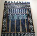 نخيل منمنمة (Stylized) على بوابة عشتار - بابل (حوالي 575 قبل الميلاد).