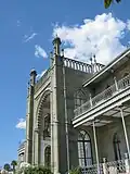 تفاصيل الواجهة الجنوبية.