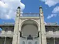 تفاصيل الواجهة الجنوبية.