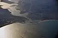 صورة جوية لمدينتي بنزرت وجرزونة