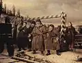 At the Railroad, 1868