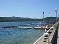 Waterpolo court in Neum