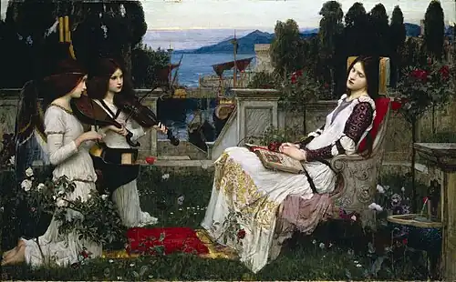 القديسة سيزيليا1895