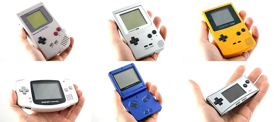 Game Boy line size comparison