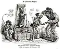 زي بيفينو في  الفانوس السحري في عام 1875