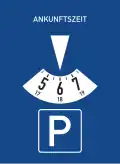 Parking disc
