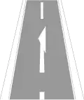 Advance notice arrow