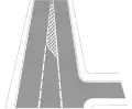 Marking for barred area