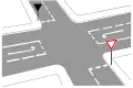 Give way line