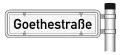 Street name sign