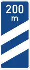 طريق سيار marker (200m before exit)
