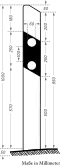 reflexion post (left-hand side)