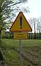 Poland: roadway ends.