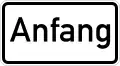Start of restriction