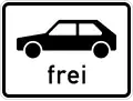 Cars allowed