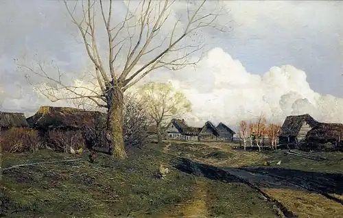 Savvinskaya sloboda بالقرب من Zvenigorod (1884)