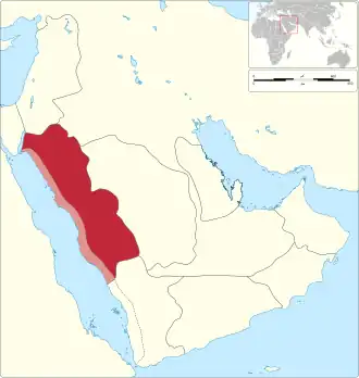 الحجاز