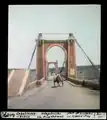 صورة تاريخية للقنطرة المعلقة لواد الشراط
