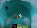 قبة المسجد من الداخل.