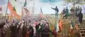 تشارلز ألكسندر سميث ، L'Assemblée des six comtés à Saint-Charles-sur-Richelieu، en 1837&nbsp;&nbsp;[لغات أخرى]‏ ، 1891.
